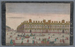 View of the Zeughaus in Berlin by Georg Balthasar Probst (possibly)