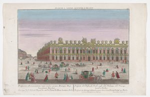 View of the Zeughaus in Berlin by Georg Balthasar Probst