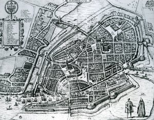 Map of Hamburg, from 