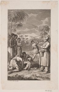 Black Slave Being Whipped
