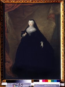 Portrait of Elisabeth Petrovna, Empress of Russia by Georg Christoph Grooth