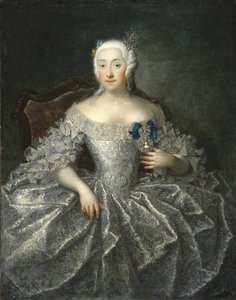 Portrait of Countess Varvara Alexeyevna Sheremetyeva by Georg Christoph Grooth
