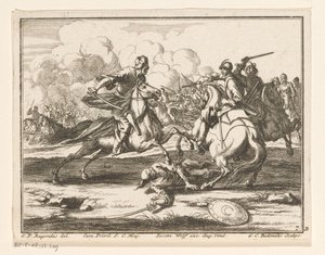 Cavalry Battle Against Ottomans by Georg Conrad Bodenehr