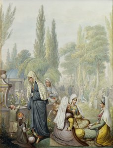 At the Cemetery
