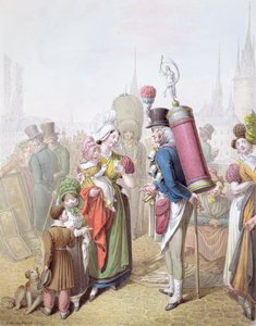 The Pont Notre-Dame, c.1810 by Georg Emanuel Opitz