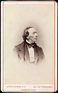 Portrait of Hans Christian Andersen (1805-1875)