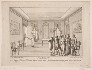 Audience with Our Crown Prince by Georg Fahrenholtz