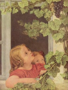Children at the Window by Georg Friedrich Kersting