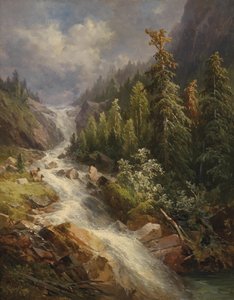 Stalbachfall at Grundlsee