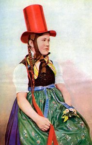 A forest maiden in her Sunday frock, 1922