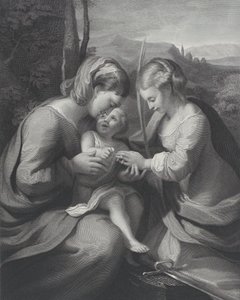 The Mystic Marriage of Saint Catherine, ca. 1831 by Georg Jacob Felsing