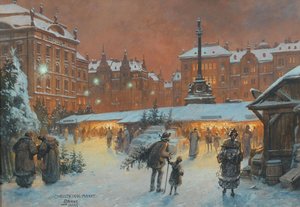 Christkindlmarkt by Georg Janny