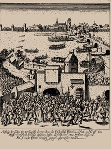 The Fettmilch Rising. Expulsion of the Jews from Frankfurt on August 23, 1614
