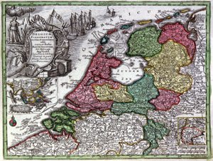 Map of Holland