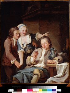 A Husband Deceived (Wine and Love) by Georg Melchior Kraus