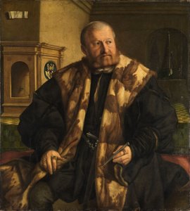 Portrait of the Nuremberg Mint Master Jörg Herz by Georg Pencz