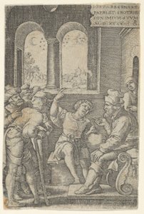 Joseph Describing His Dream, from The Story of Joseph, 1544 by Georg Pencz