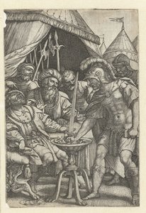 Mucius Scaevola Puts His Right Hand in the Fire (Roman Heroes)