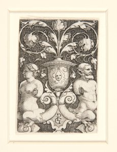 Ornamental Vase with Two Figures