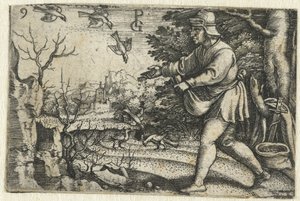 Parable of the Sower (series title: Life of Christ) by Georg Pencz