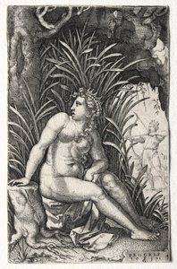 Procris, 1539 by Georg Pencz