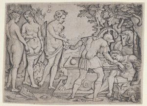 The Dream of Paris by Georg Pencz