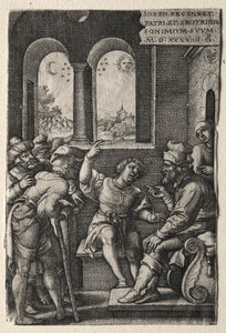 The Story of Joseph: Joseph Recounting His Dreams to His Father, 1544