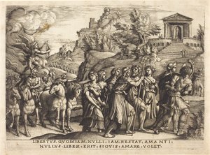 The Triumph of Love by Georg Pencz