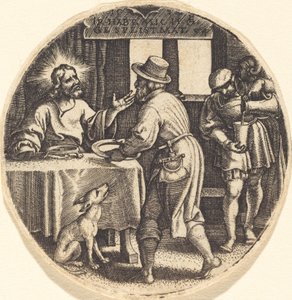 To Feed the Hungry by Georg Pencz