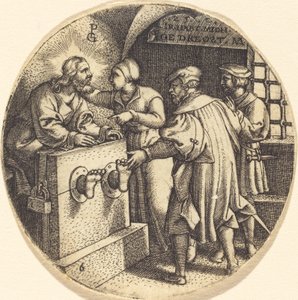 To Visit the Imprisoned by Georg Pencz