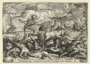 Triumph of Death (Six Triumphs of Petrarch) by Georg Pencz