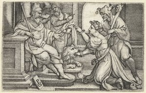 Woman Declares Her Innocence Under Oath (Bocca della Verità) by Georg Pencz