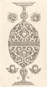 Two Small Goblets Superimposed in Reverse by Georg Wechter I