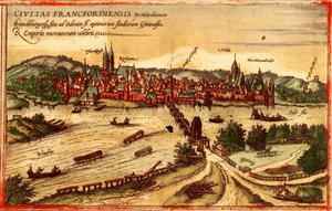 Frankfurt an der Oder by Georg and Hogenberg Franz (1535 90) Braun