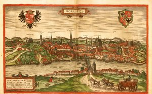 Gorlitz, Germany by Georg and Hogenberg Franz (1535 90) Braun