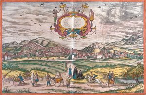 Granada, Spain by Georg and Hogenberg Franz (1535 90) Braun