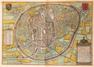 Map of Brussels