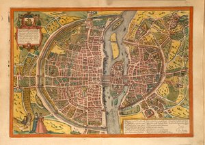 Map of Paris