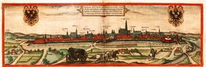 Vienna, Austria by Georg and Hogenberg Franz (1535 90) Braun