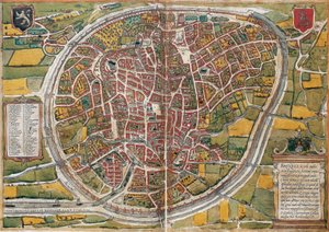 Plan of the City of Brussels