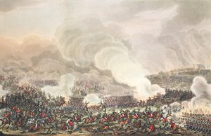 Attack on the British Squares by French Cavalry at the Battle of ...