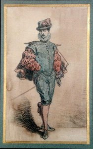 Male character in historical costume by George Sand