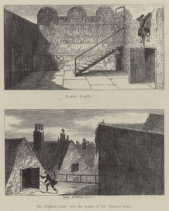 Illustration for Jack Sheppard by George (after) Cruikshank