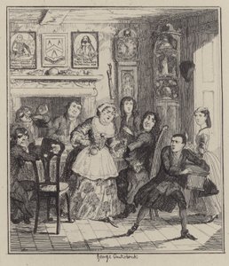 Illustration for Jack Sheppard by George (after) Cruikshank