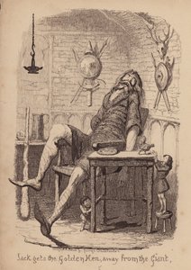 Jack and the Beanstalk by George (after) Cruikshank