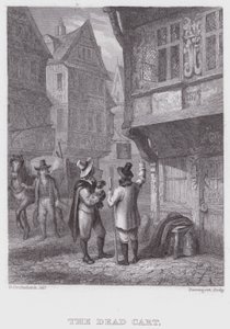 The Dead Cart by George (after) Cruikshank