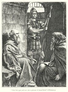 St Paul in Prison by George (after) Du Maurier