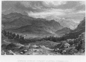 Eskdale, Looking Towards Scawfell, Cumberland by George (after) Pickering