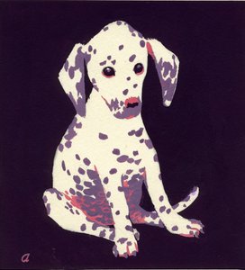 Dalmatian Puppy, 1950s by George Adamson