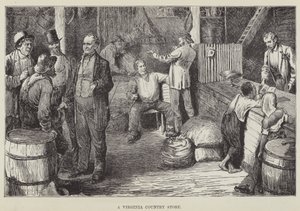 A Virginia Country Store by George Augustus Sala